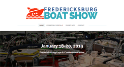 Desktop Screenshot of fredericksburgboatshow.com
